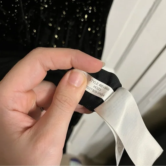 J. Crew Factory Shimmer Velvet Sleeveless Midi Dress Black Gold Size 10 A2 - Picture 7 of 11